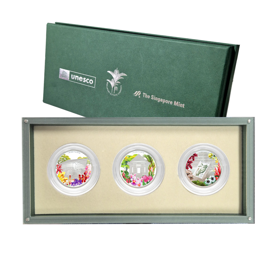 3-in-1 999 Fine Silver Proof Medallion Set
